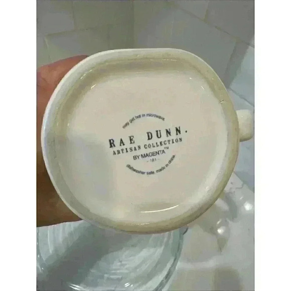 RAE DUNN Easter "SO EGGSTRA" Mug With Eggs & Yellow Interior - Picture 12 of 12